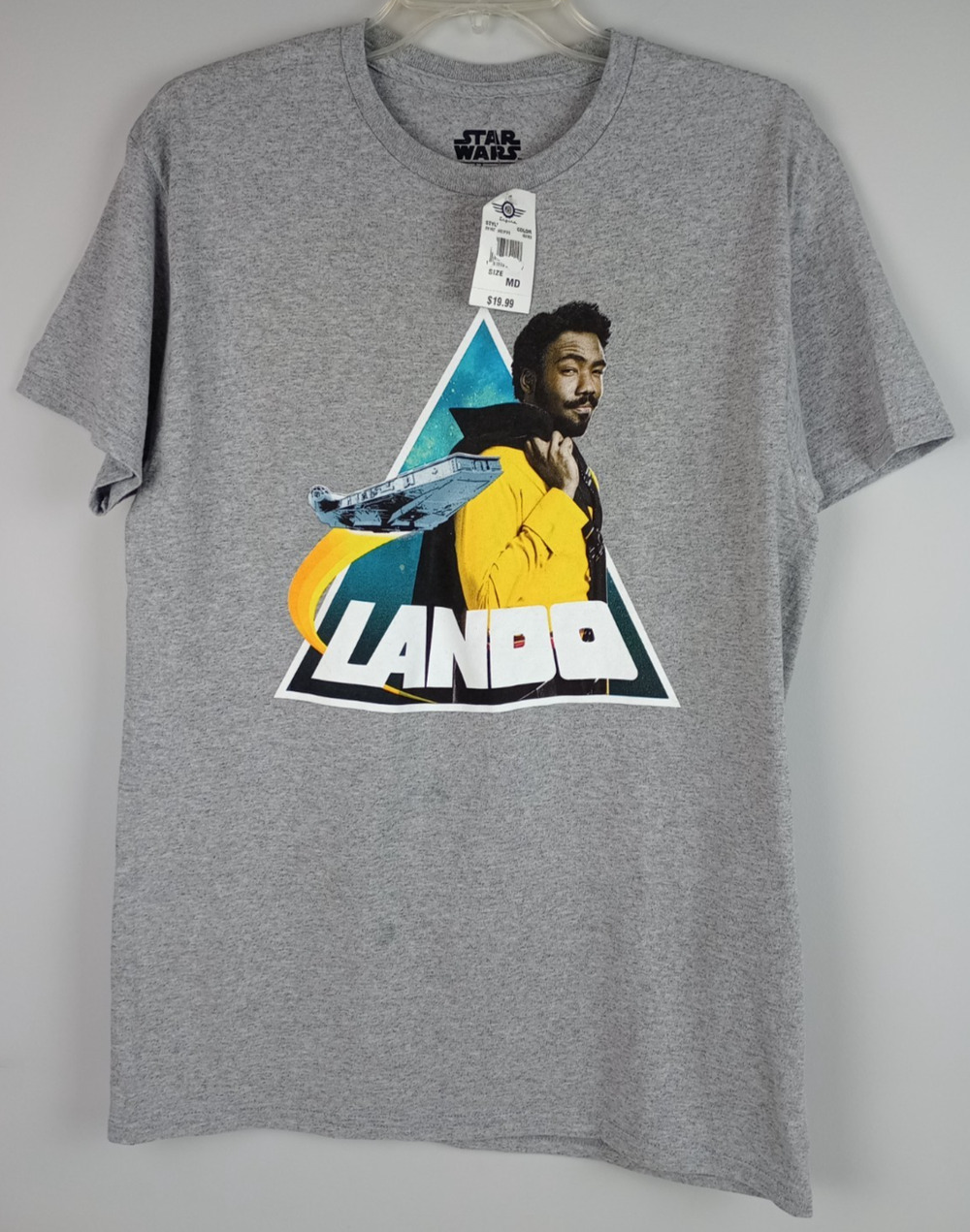 NWT Star Wars Mad Engine Adult M Star Wars Solo Lando Calrissian Graphic Tshirt